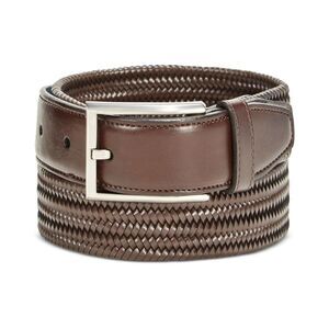 Ryan Seacrest Mens Stretch Braided Belt, NWT
